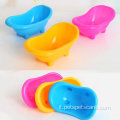 Contenitore per bagno in plastica da bagno per animali domestici piccoli animali domestici animali